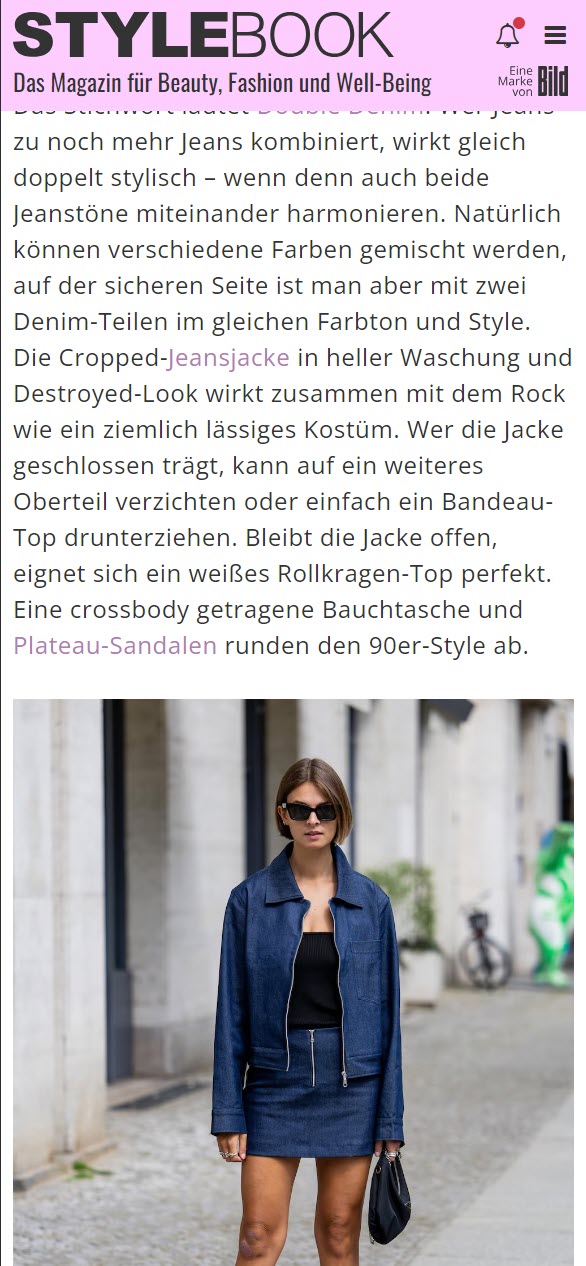 Onweekends Stylebook Denim Rock