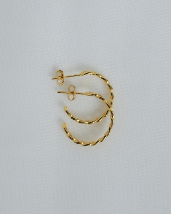 Produktabbildung: Chain Hoop Gold