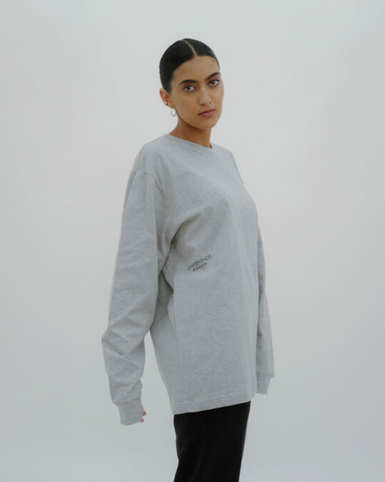in europe oversized Longsleeve Grau_abbildung_model_bildnr7