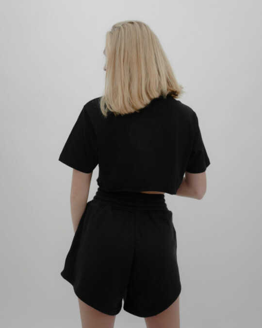 ONWEEKENDS Shorts Schwarz_abbildung_model_bildnr1