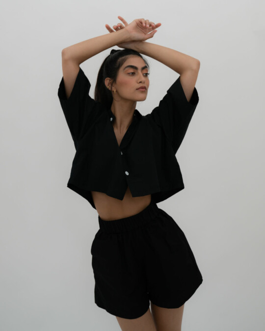 The PJ Shorts Schwarz_abbildung_model_bildnr0