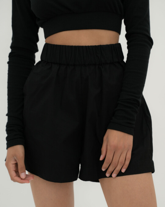 The PJ Shorts Schwarz_abbildung_model_bildnr1
