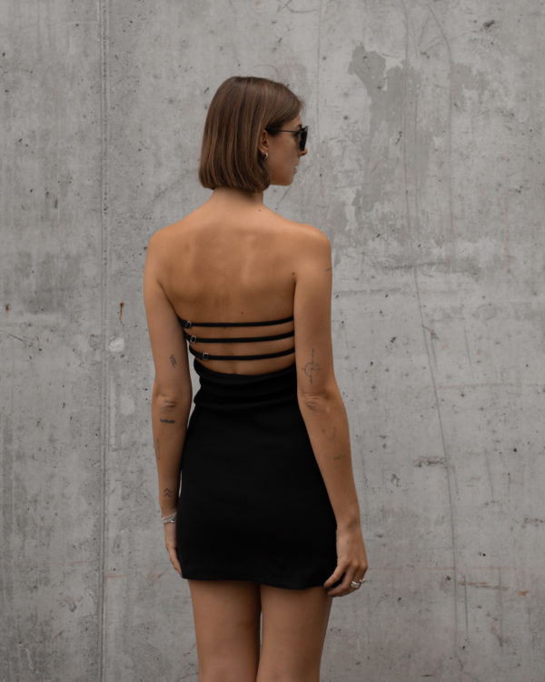 Produktabbildung: The Bandeau Dress Black