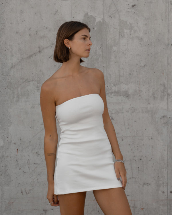 Produktabbildung: The Bandeau Dress White