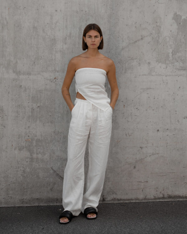 Produktabbildung: The Linen Pants Weiß