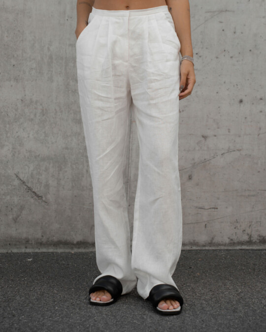 The Linen Pants Weiß_abbildung_model_bildnr2