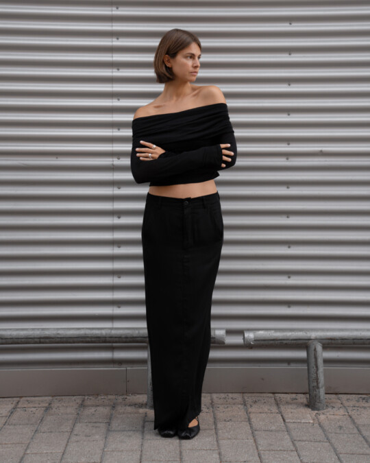 The Maxi Rock Schwarz_abbildung_model_bildnr1